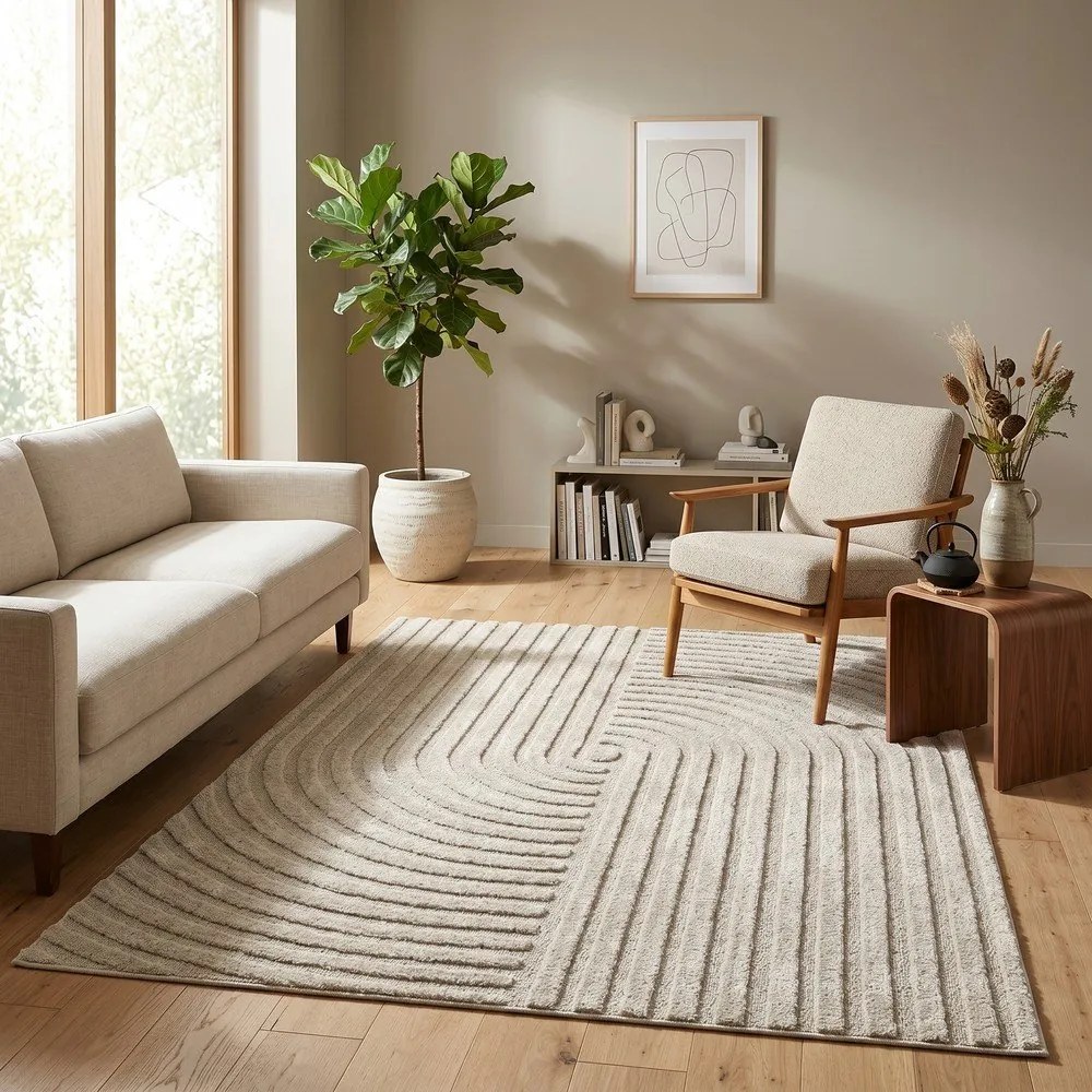 Бежов килим 200x290 cm Serenity – ESTE