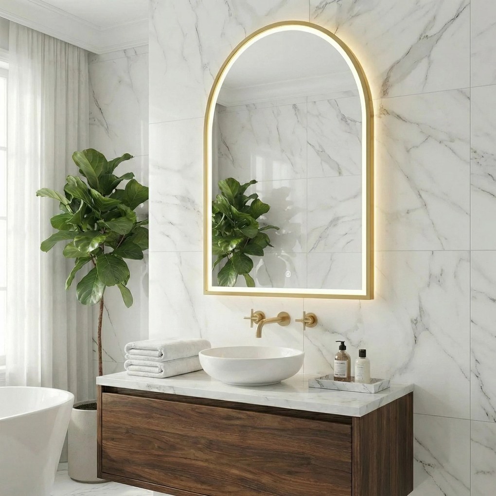 Огледало LED 60x100cm DART GOLD