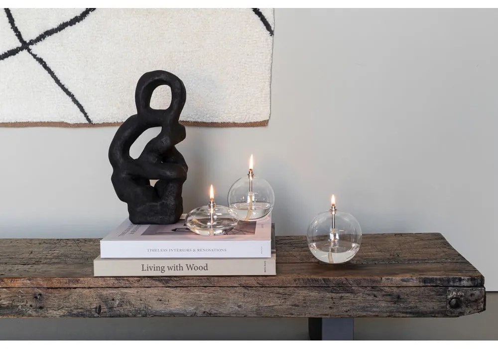 Стъклена маслена лампа (височина 10 cm) Aura – Mette Ditmer Denmark