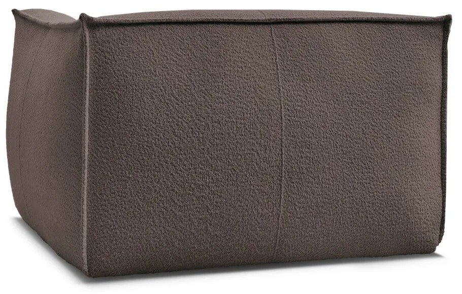 Кафяво кресло от прежда с примки от букле Giorgia – Bobochic Paris