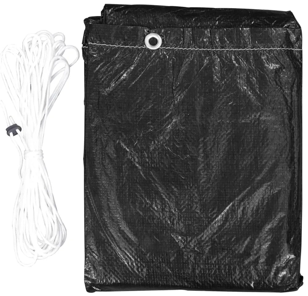 Калъф градинска мебел с 6 капси за газово барбекю 170x90x60 см Zacharia