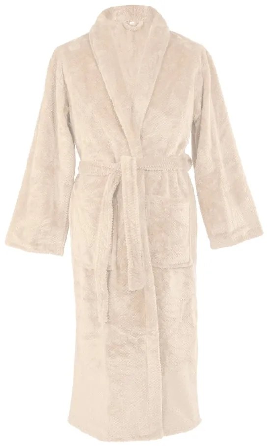 Хавлия от микроплюш в цвят слонова кост размер S/M Pippa – Tiseco Home Studio