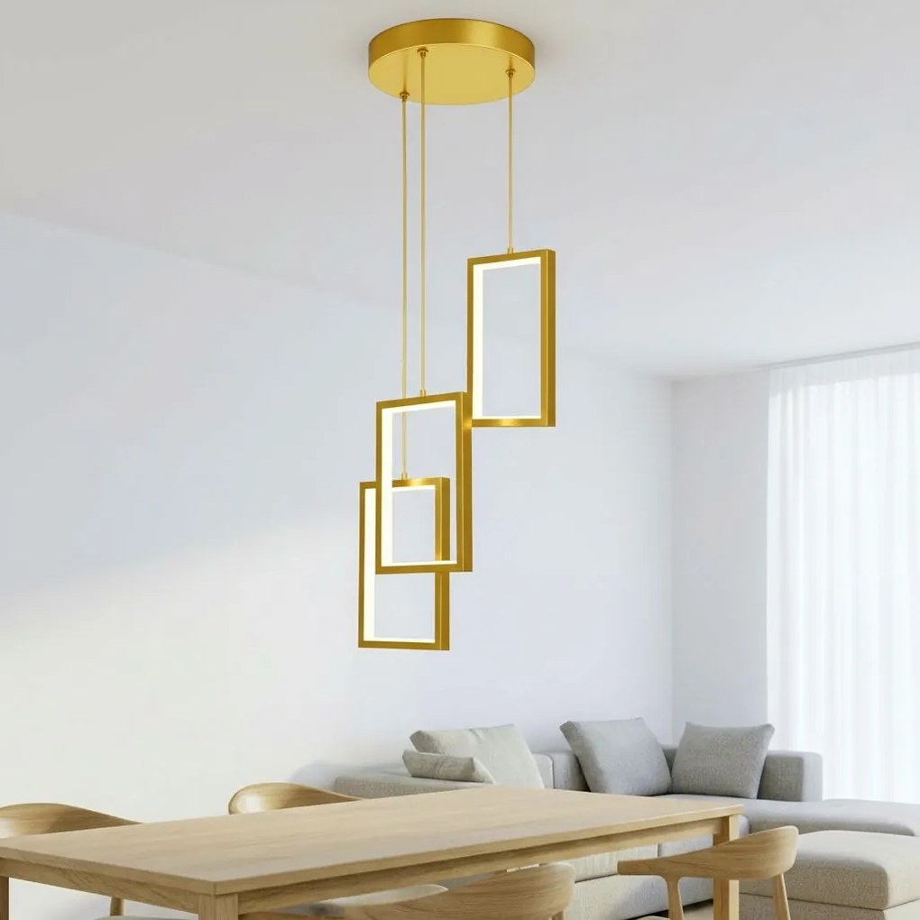 Лампа LED LHJ088-3CP GOLD