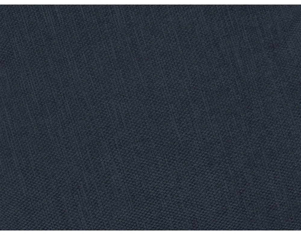 Тъмносин сгъваем/с място за съхранение ъглов диван (десен ъгъл/L форма) Fuji – Bobochic Paris