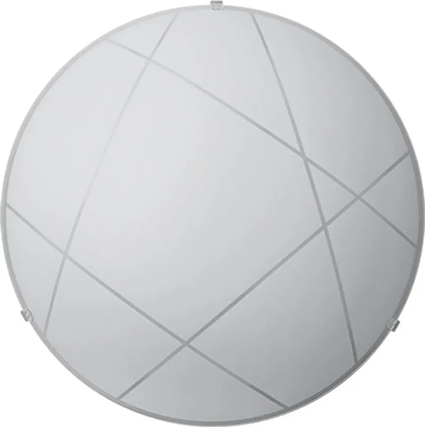 Плафониера МИКАДО, ø400, бял мат, 2xE27