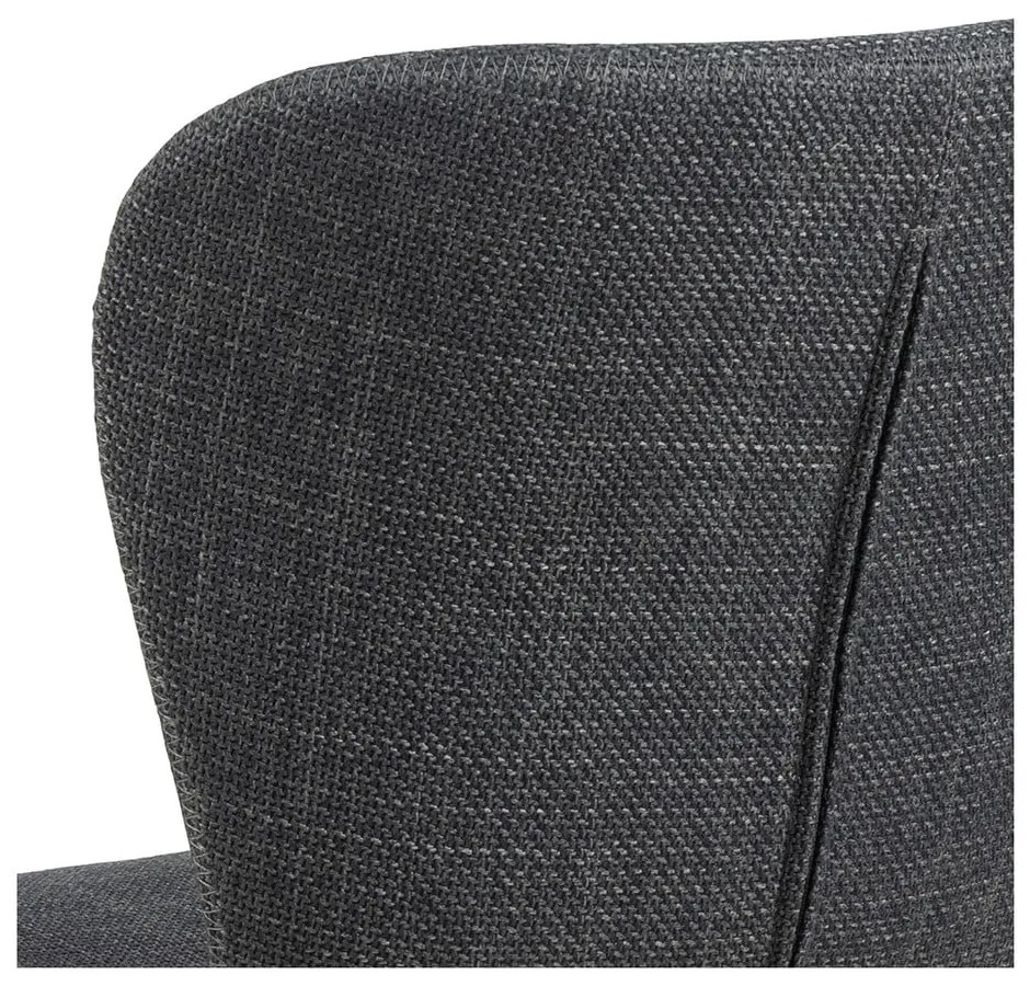 Тъмносиви трапезни столове в комплект от 2 броя Batilda - Actona