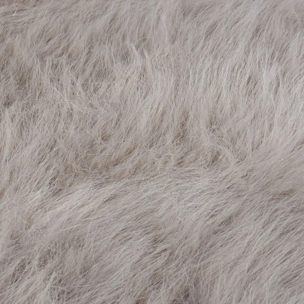 Кафява синтетична кожа 80x150 cm Alpine Faux Fur – Flair Rugs