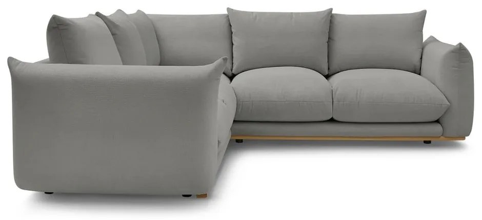 Сив ъглов диван Ernest – Bobochic Paris