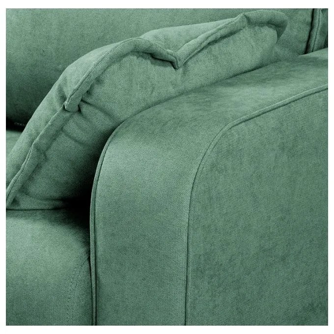 Тюркоазен ъглов диван (ляв ъгъл) Beata - Ropez