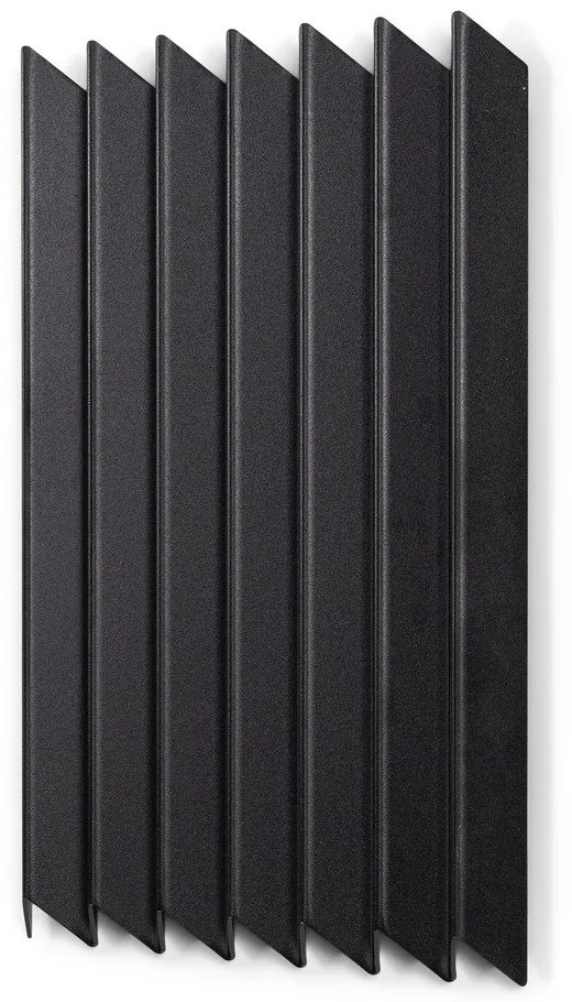 Черна метална стенна закачалка 29 cm Sensu – Spinder Design