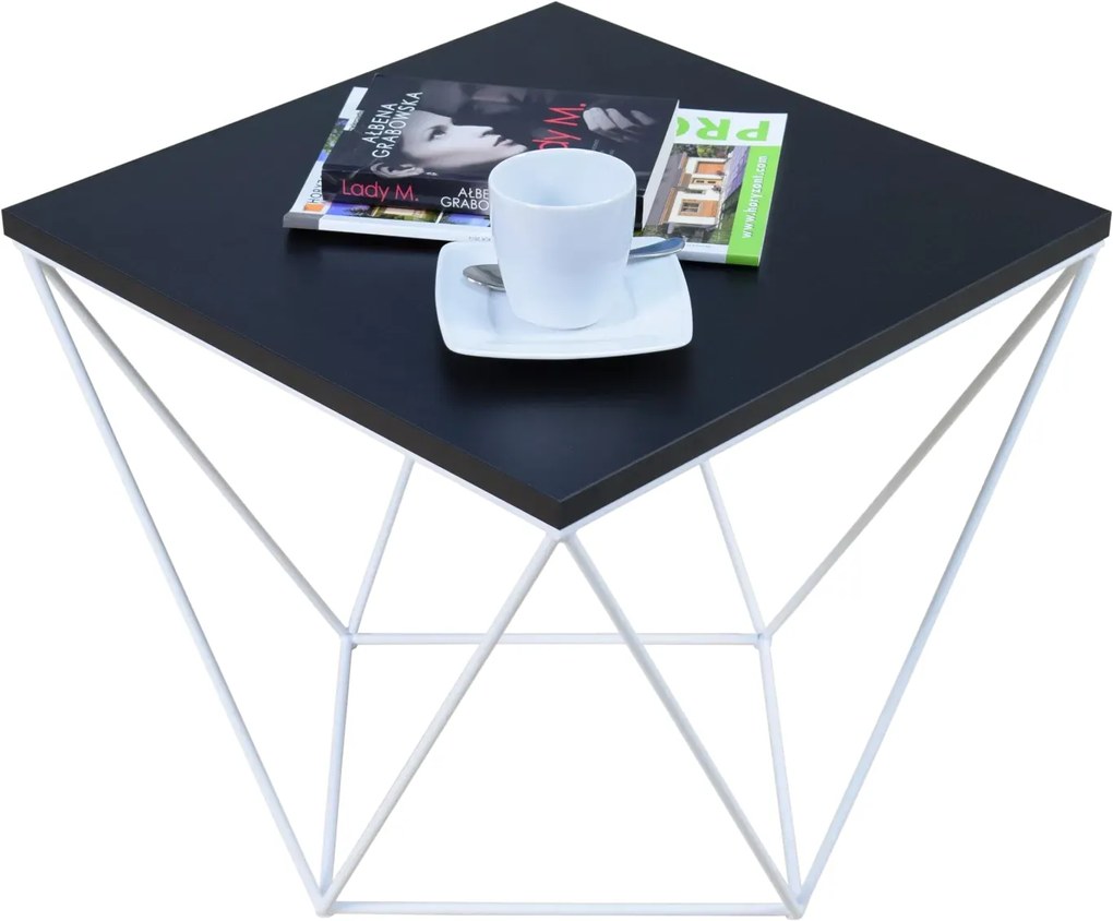 Масичка за кафе Sofy-Черно бяла