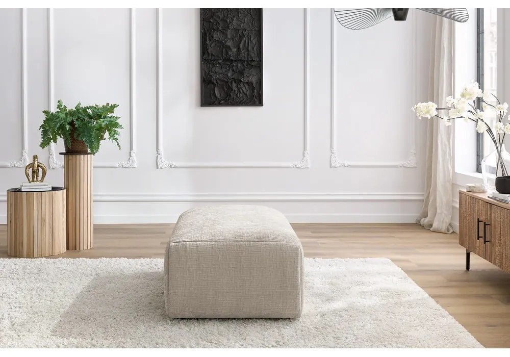 Бежова табуретка Jeanne - Bobochic Paris