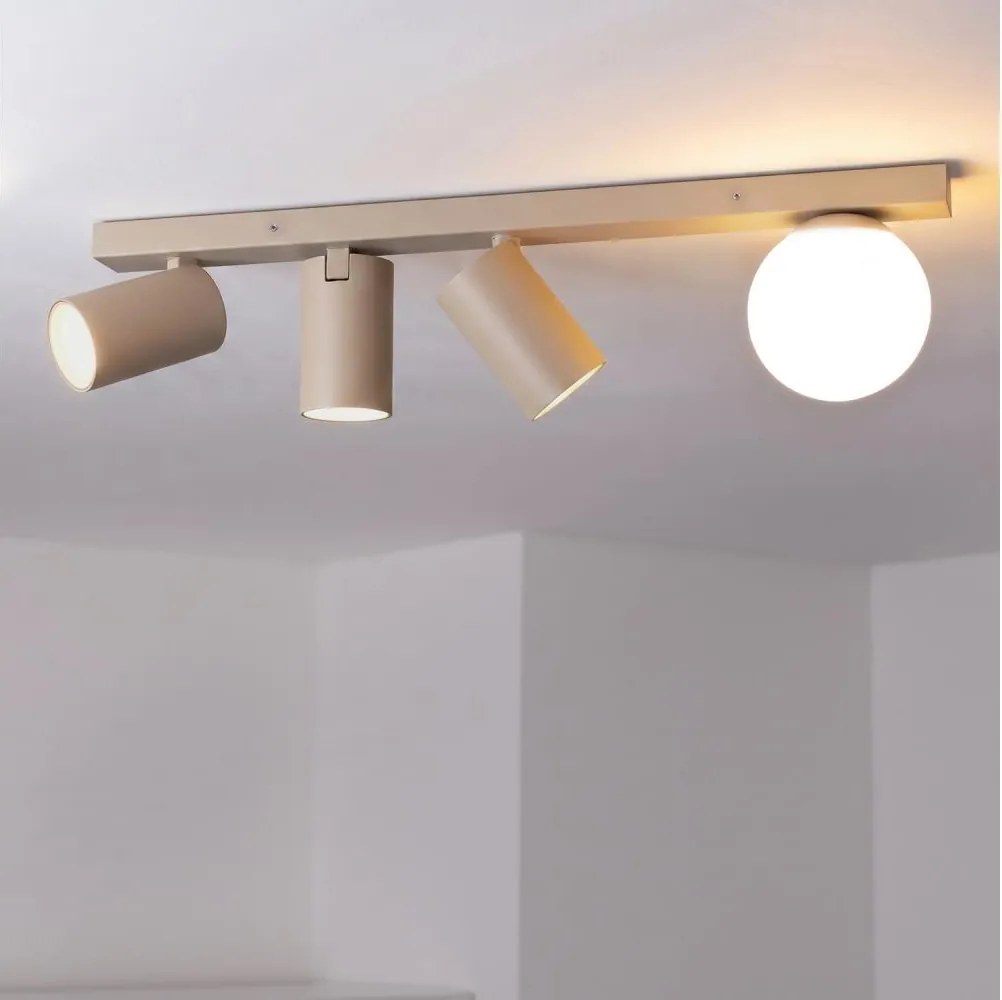 BRILAGI - Точково осветително тяло SELE BALL 3xGU10/30W/230V + 1xG9/10W бежово