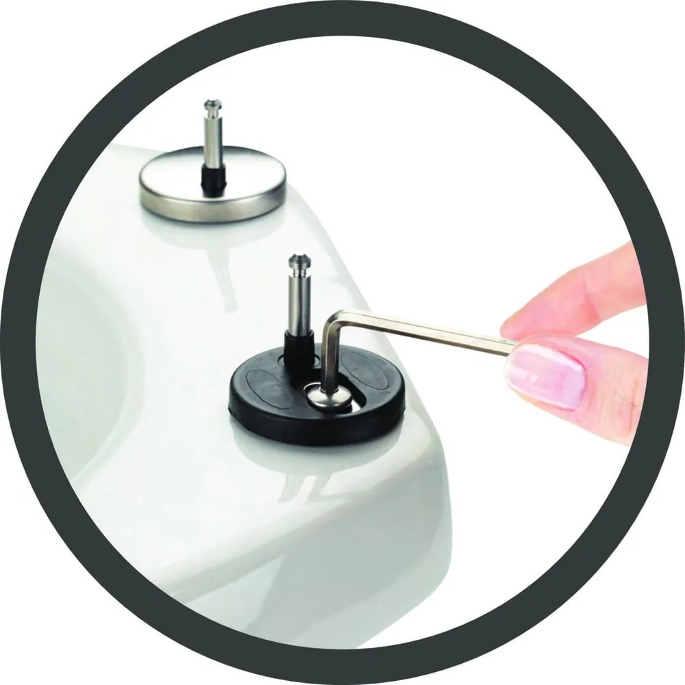 Тоалетна чиния с автоматично затваряне 37 x 44,5 см Ostuni – Wenko