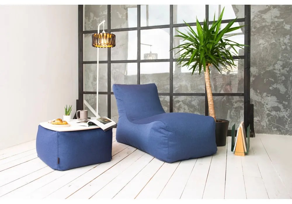 Зелен пуф Lounge – SLOWDOWN