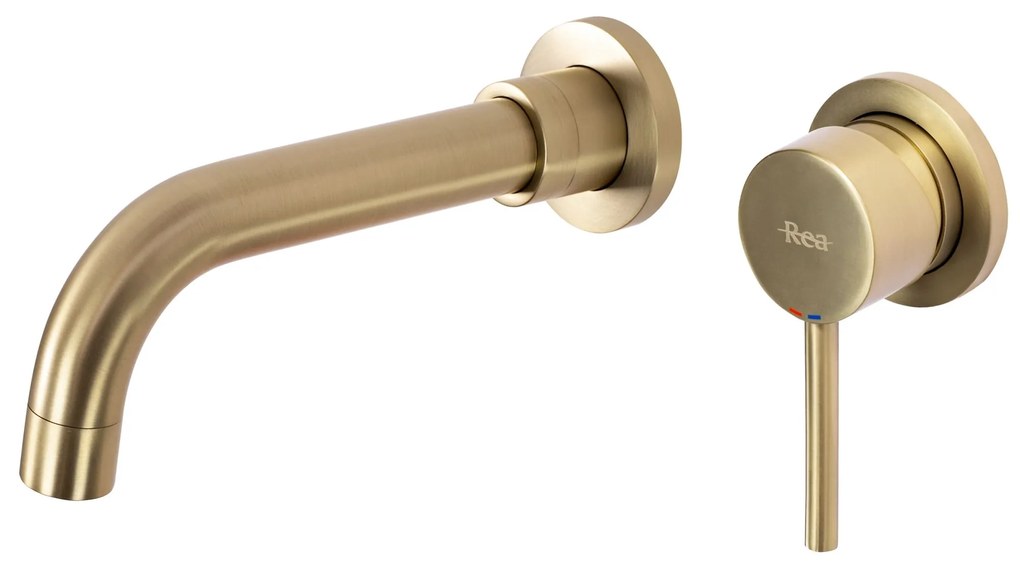СМЕСИТЕЛ за вграждане Rea Lungo Long Gold Brush + BOX