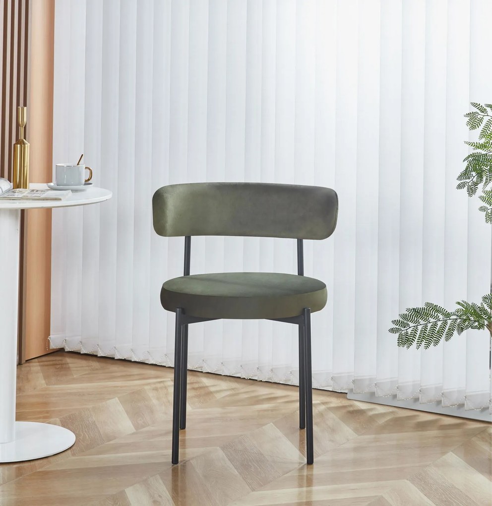 Стол Cloud-Зелен (4) парчета