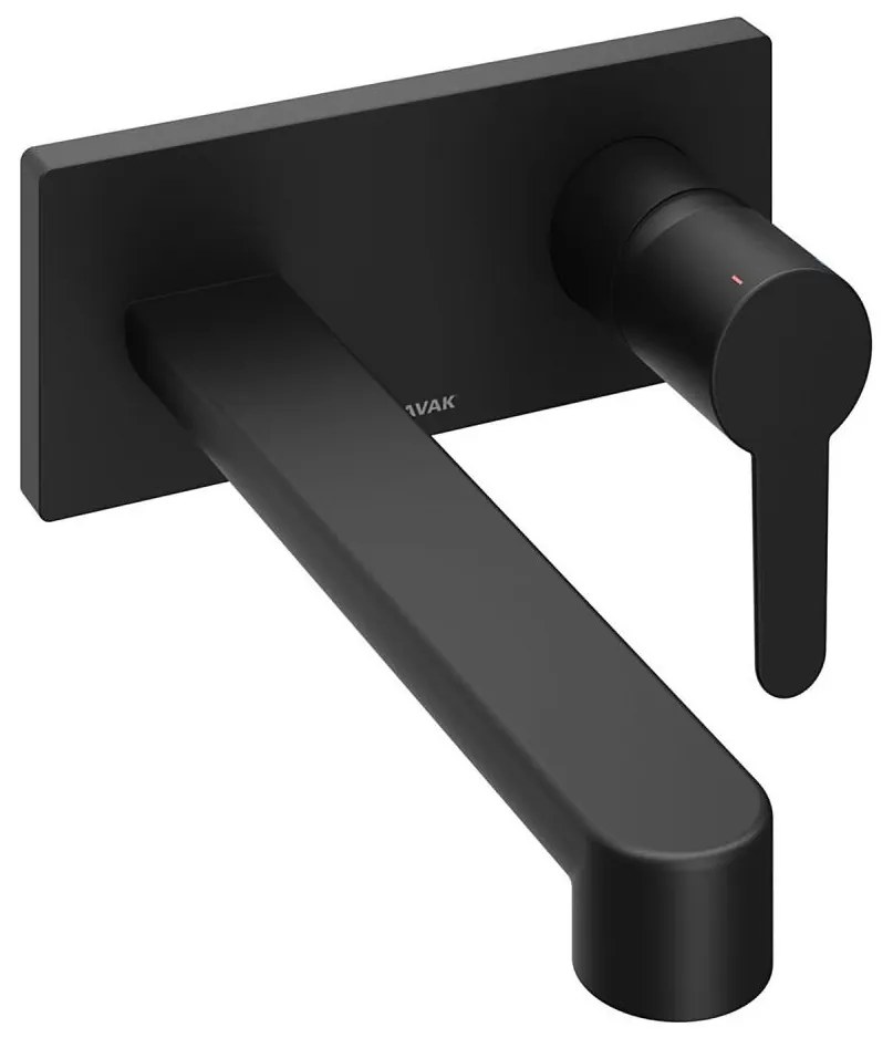 Ravak X070184 - Смесител за вграждане за умивалник PURI черен