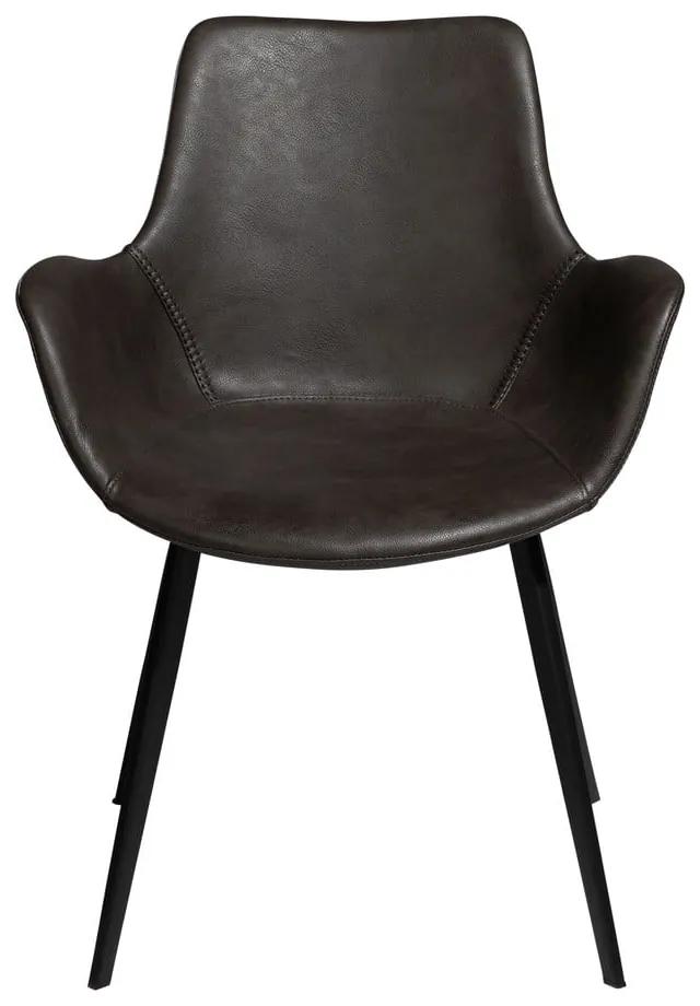 Тъмносив стол от изкуствена кожа DAN-FORM Дания Hype - DAN-FORM Denmark