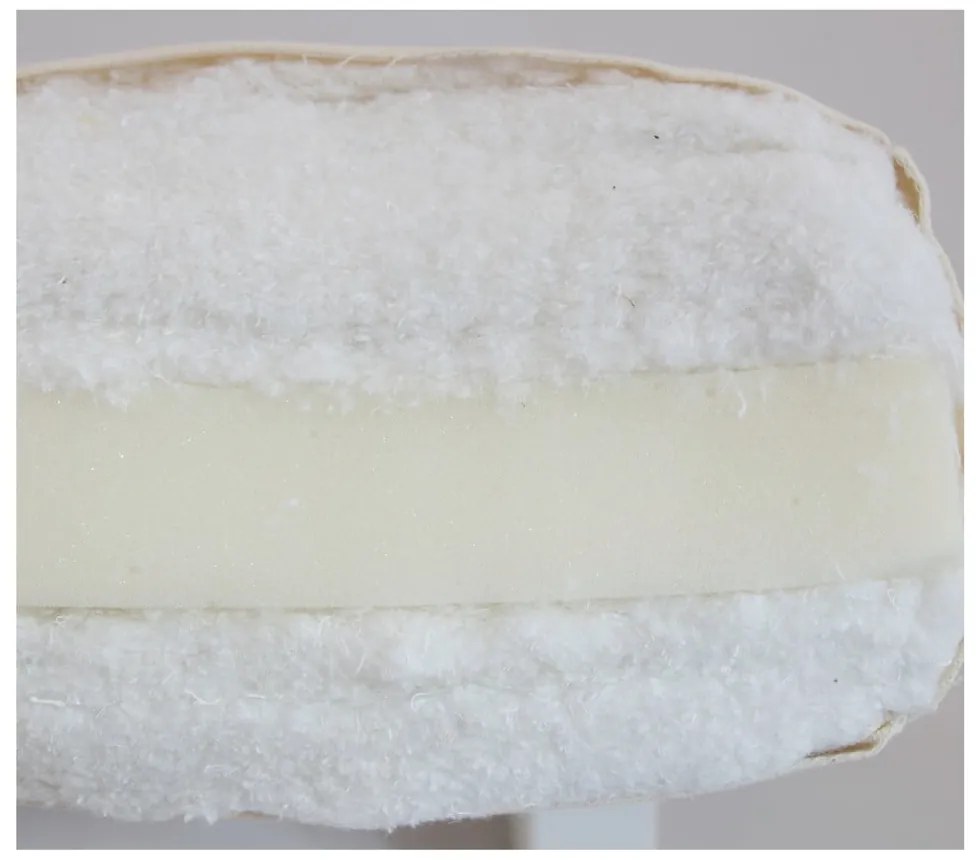 Бял средно твърд матрак футон 160x200 cm Comfort Natural – Karup Design