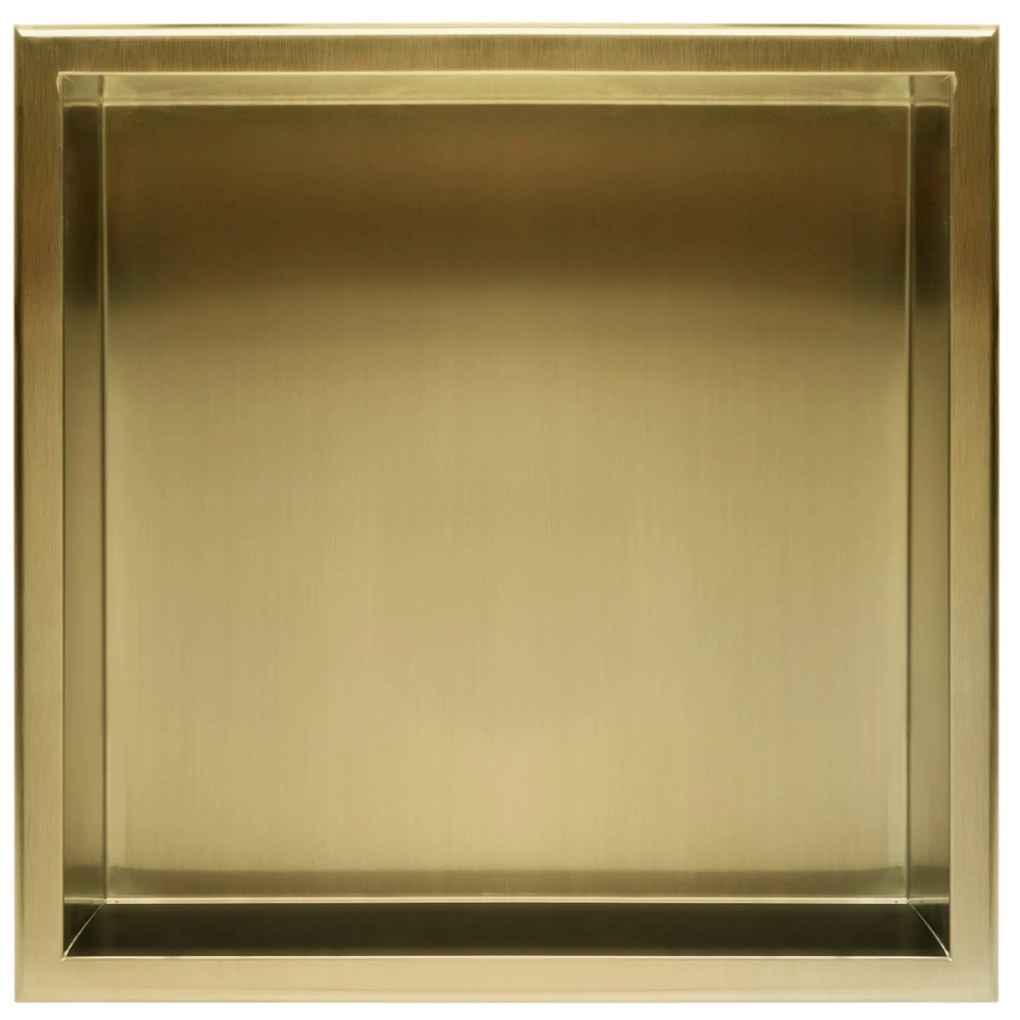 Вграден рафт за баня 30x30 gold brush