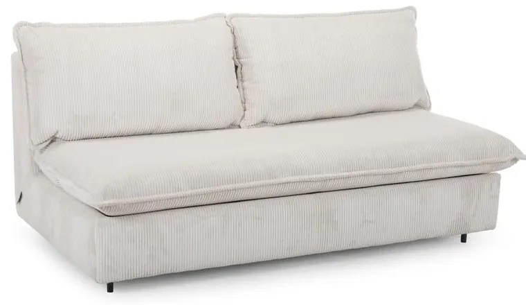 Бежов разтегателен диван от рипсено кадифе 184 cm Isadora – Bobochic Paris