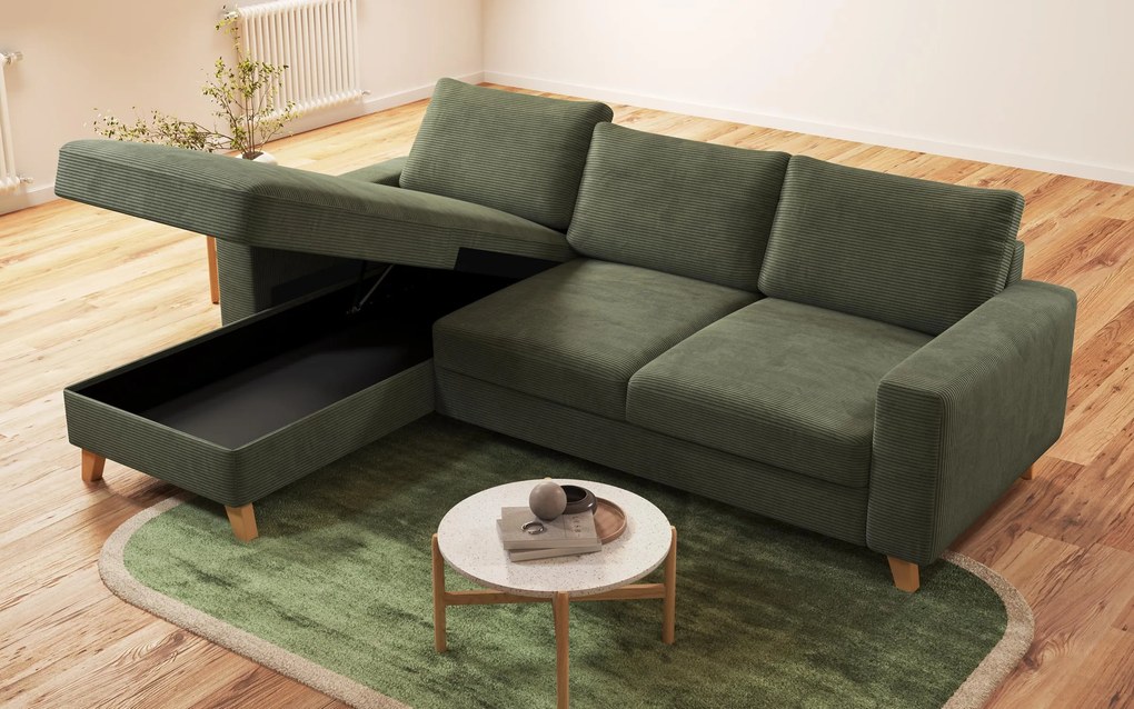 Разтегателен ъглов диван Марден