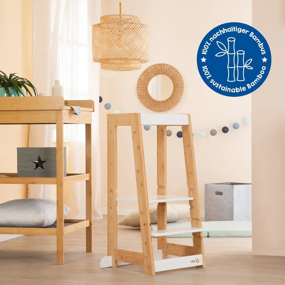 Бяла бамбукова учебна кула – Roba