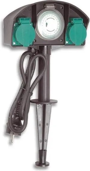 Ecolite XHWS-F06 - Екстериорна колона с контакти и таймер 2Z IP44