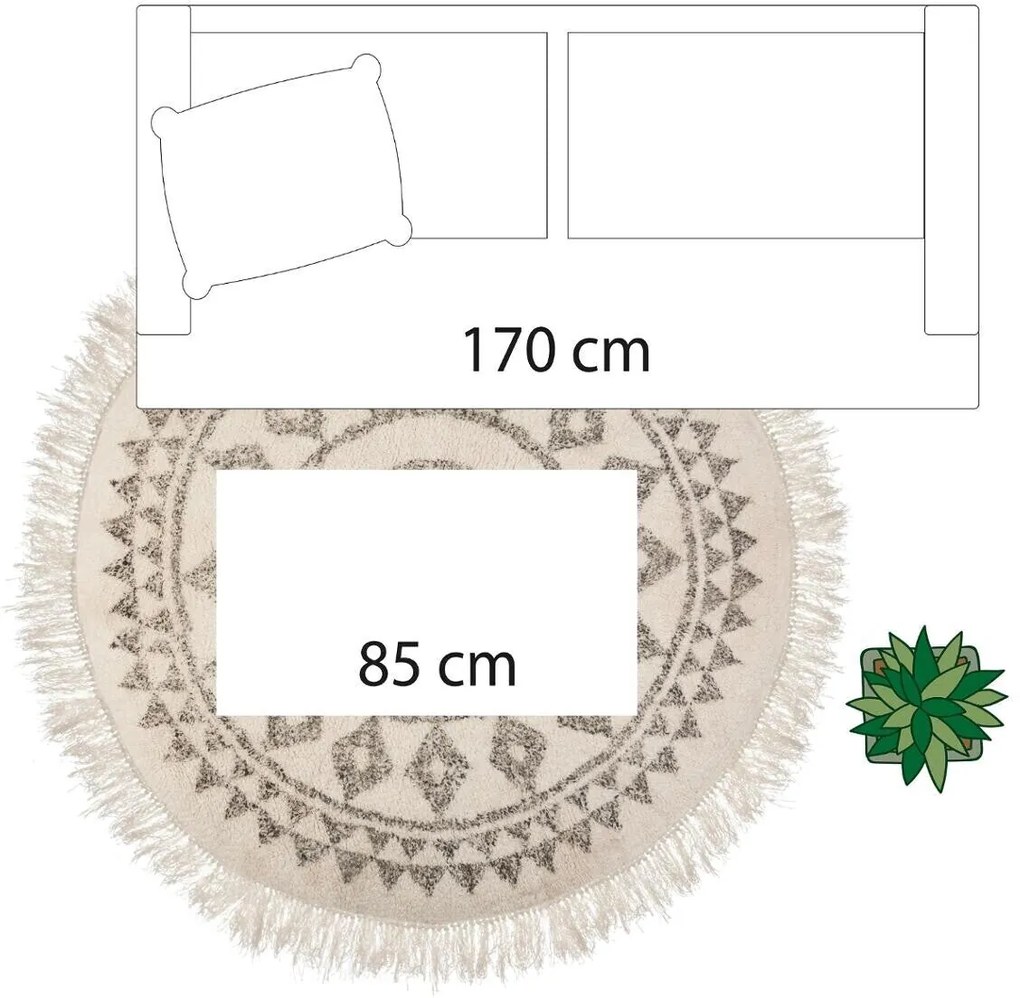 Килим atmosphera Living, 120 cm, Юта