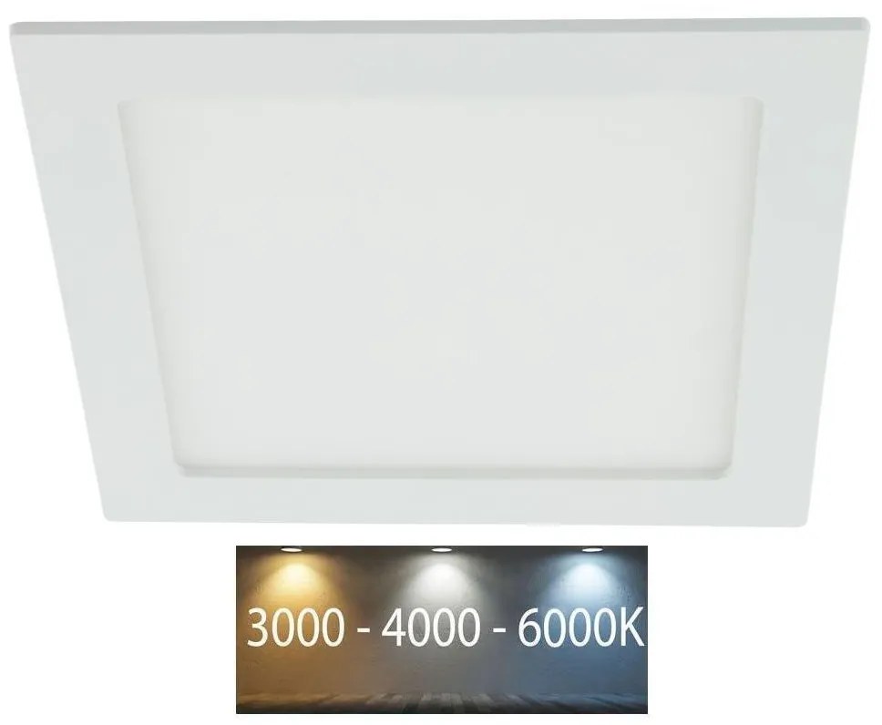 LED Лампа за вграждане в баня LED/18W/230V 3000/4000/6000K IP44