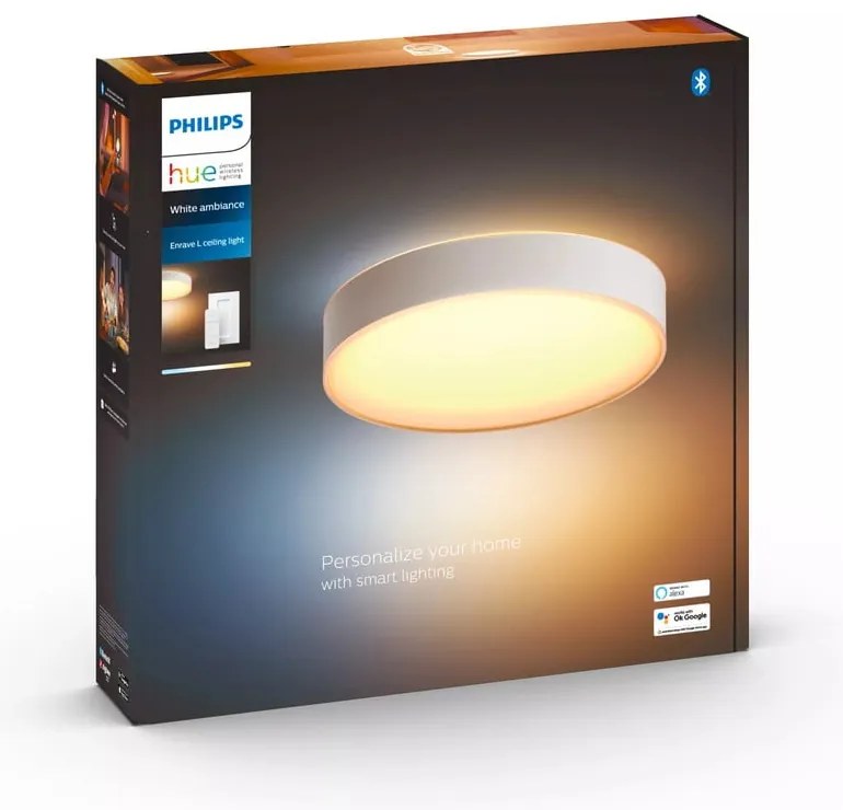 LED smart осветително тяло за таван 33,5 W Enrave – Philips Hue
