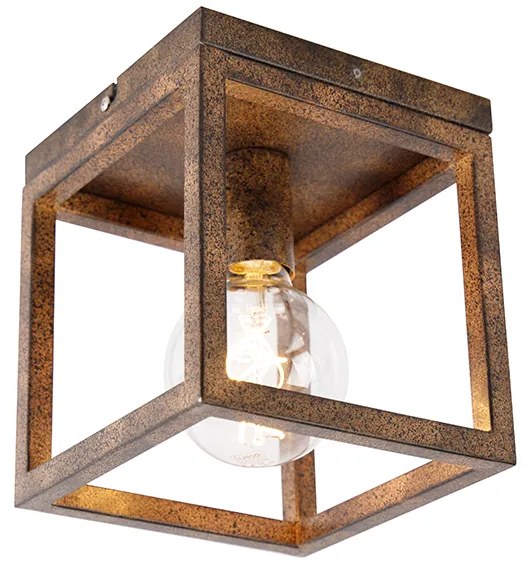 Индустриален плафон ръждясал кафяв - Cage