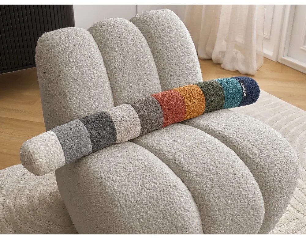 Бежово кресло от прежда с примки от букле Janissaire – Bobochic Paris