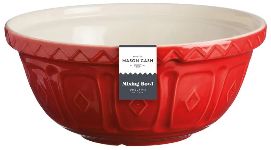 Купа за смесване от червен фаянс, ⌀ 26 cm - Mason Cash