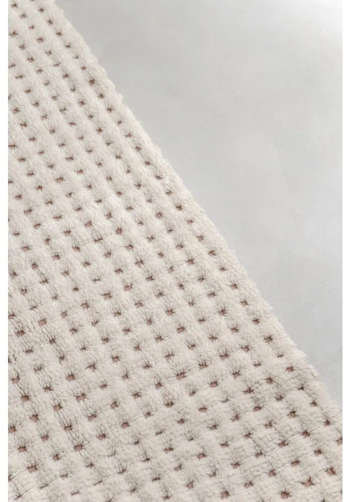 Ръчно изработена вълнена пътека подходяща за пране в цвят слонова кост 80x230 cm Unexpected Wool – Lorena Canals