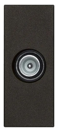 VIMAR 30300.10G TV-RD-SAT Преходна розетка Male Linea, 1M, Black,