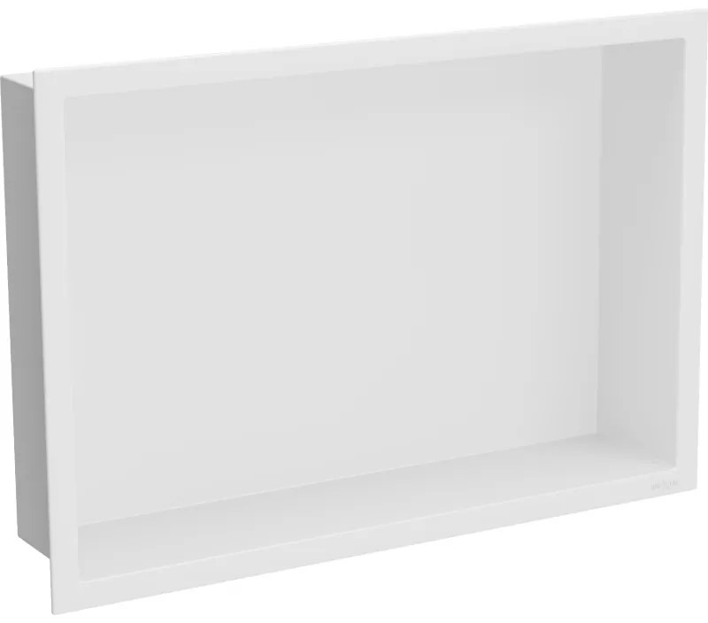 Mexen X-Wall-R вградена рафт с коляно 45 x 30 см, бял - 1920453010