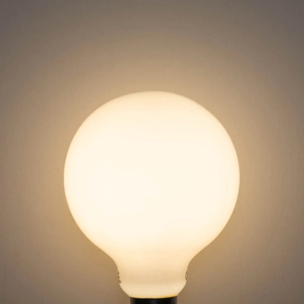 Комплект от 5 E27 3-степенна димируема LED крушка Opal G95 4W 450lm 3000K