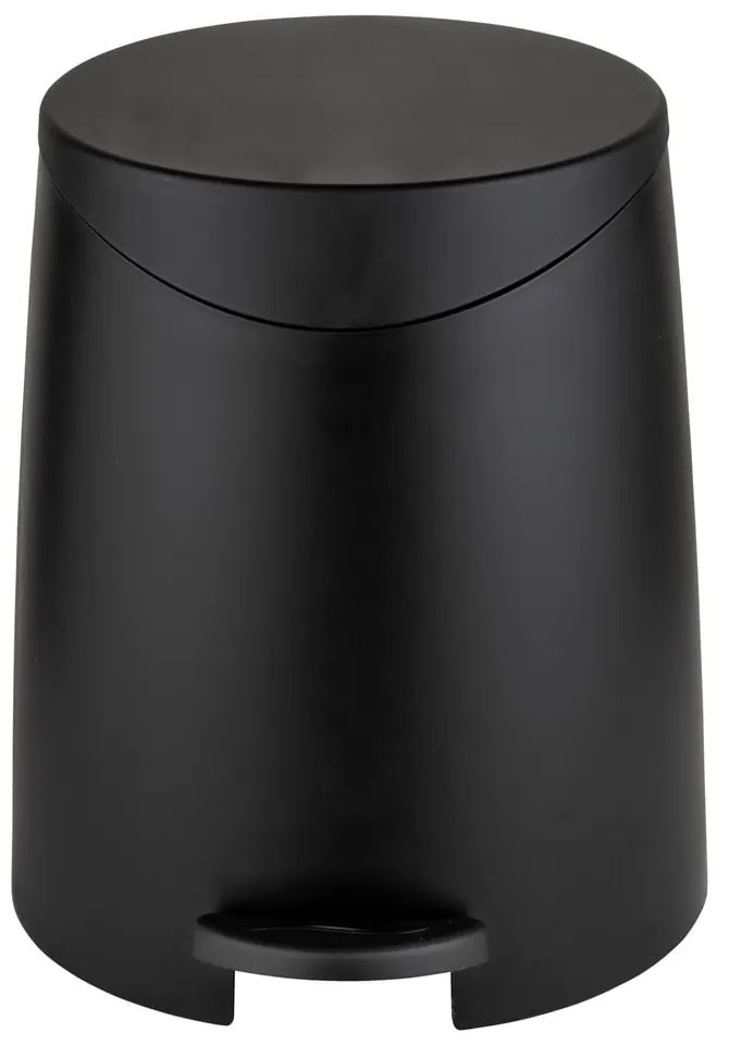 Черно пластмасово кошче за боклук с педал 3 l Portes – Allstar