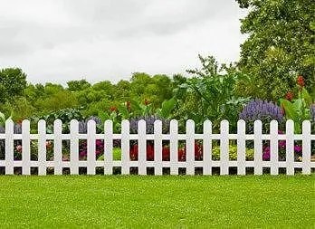 Nortene - Декоративна ограда бяла FARM BORDER