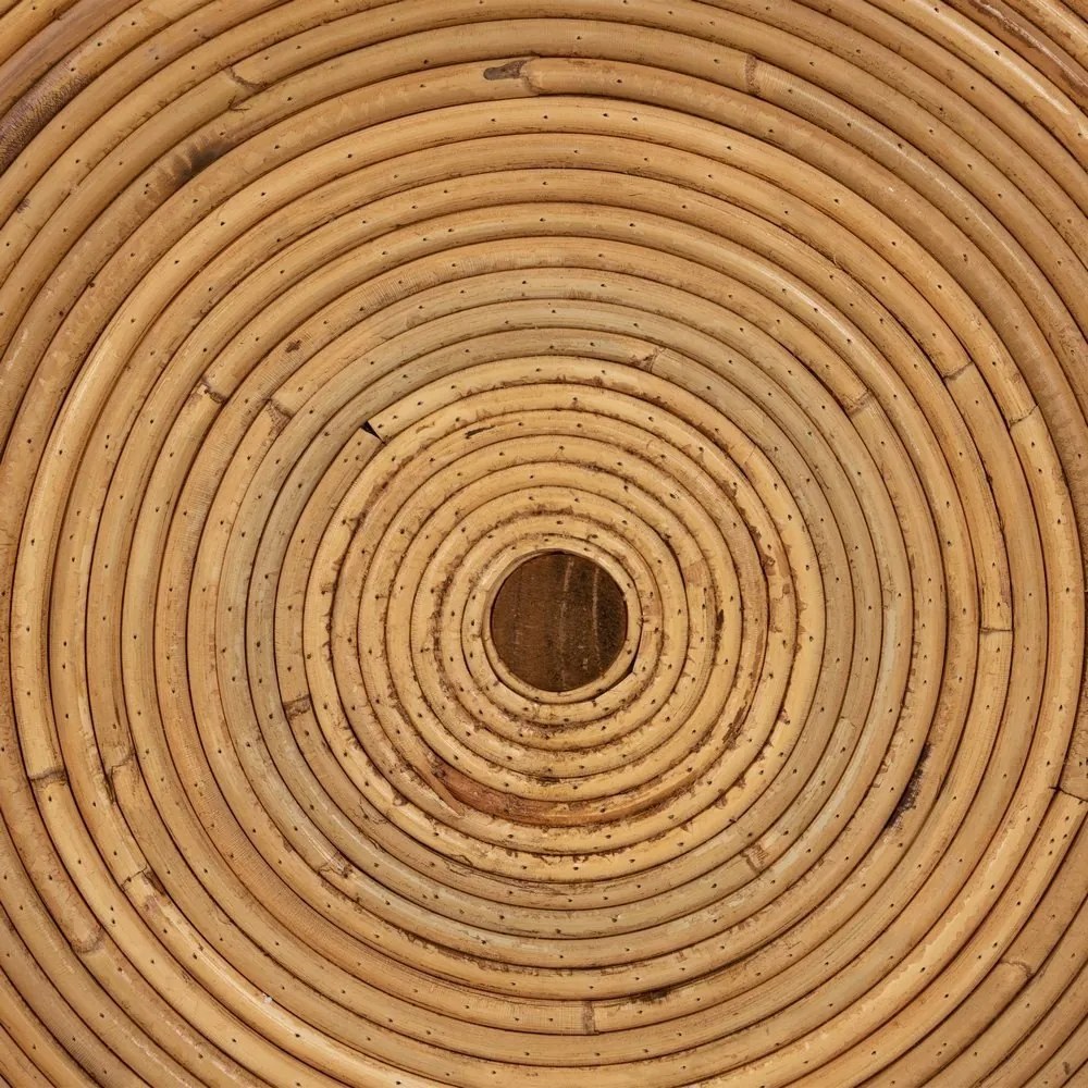 Ратанова кръгла странична масичка ø 60 cm – Ixia