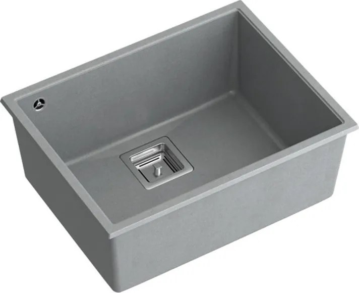 гранитна мивка DAVID 50 Grey Metallic