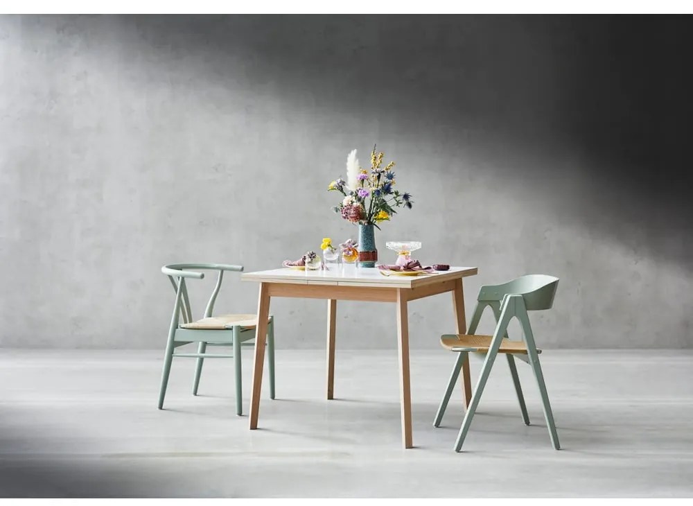 Сгъваема маса за хранене с бял плот Hammel , 90 x 90 cm Single - Hammel Furniture