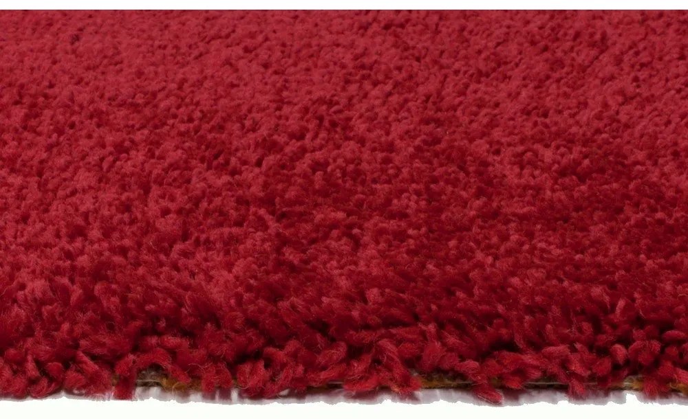 Червен килим Aqua Liso, ø 100 cm - Universal