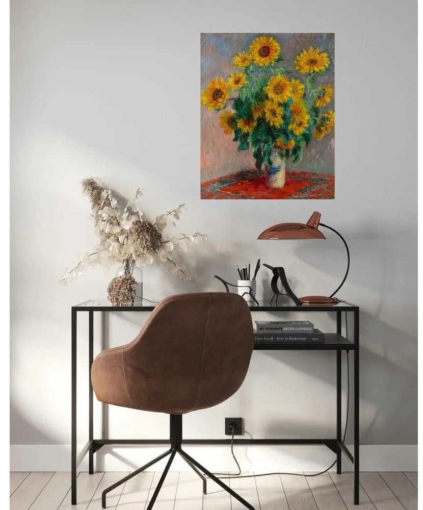 Репродукция на картина 40x50 cm Bouquet of Sunflowers - Fedkolor