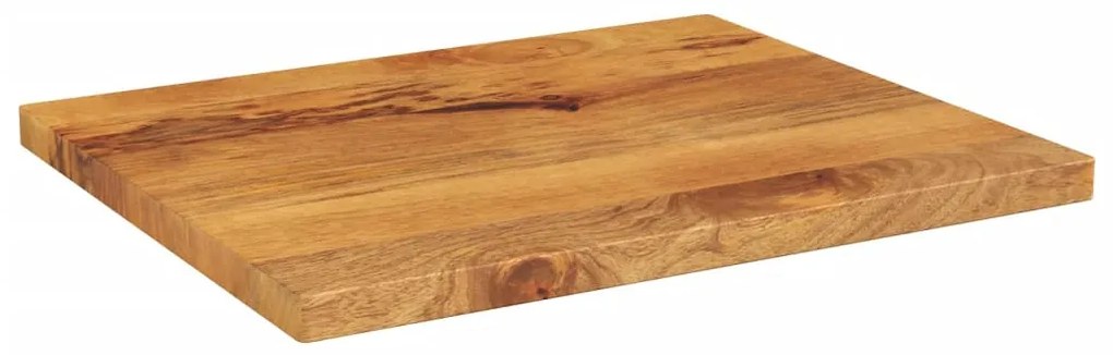 371587 vidaXL Плот за маса, 60x50x2,5 см, правоъгълен, манго масив