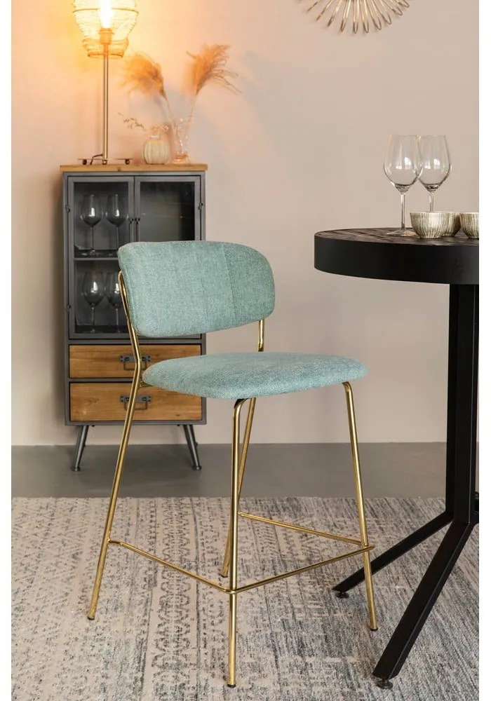 Светлозелени бар столове в комплект от 2 89 см Jolien - White Label