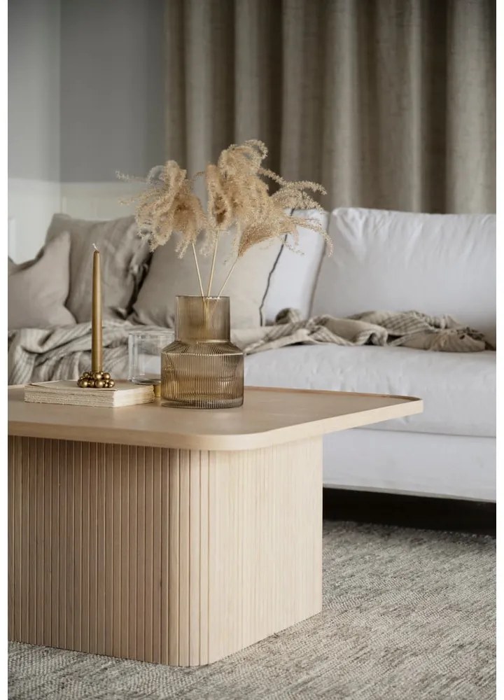 Масичка за кафе от естествен дъб 60 x 60 cm Sullivan - Rowico