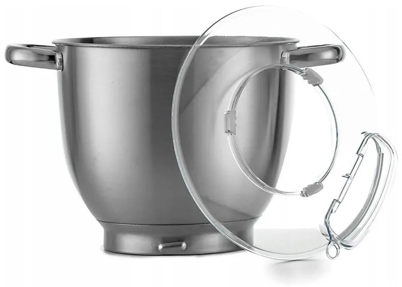 Разопакован: Планетарен миксер Voltz V51115A, 2100W, 7.5 литра, 6 скорости + Pulse, 3 бъркалки, Червен